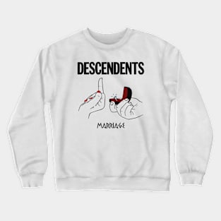 The Descendents Marriage Fan Artwork Crewneck Sweatshirt